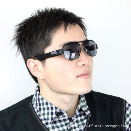 Hidden Camera Sunglasses, HD 1,280 x 720 Pixels Resolution, Supports 16GB Memory